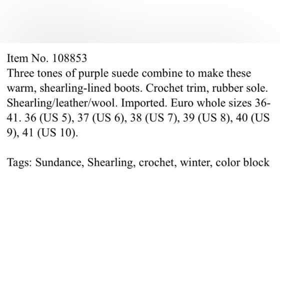 MOU Purple and Pink Shearling Moccasins, NWOB, size 9-10 (read desc) - Picture 11 of 11